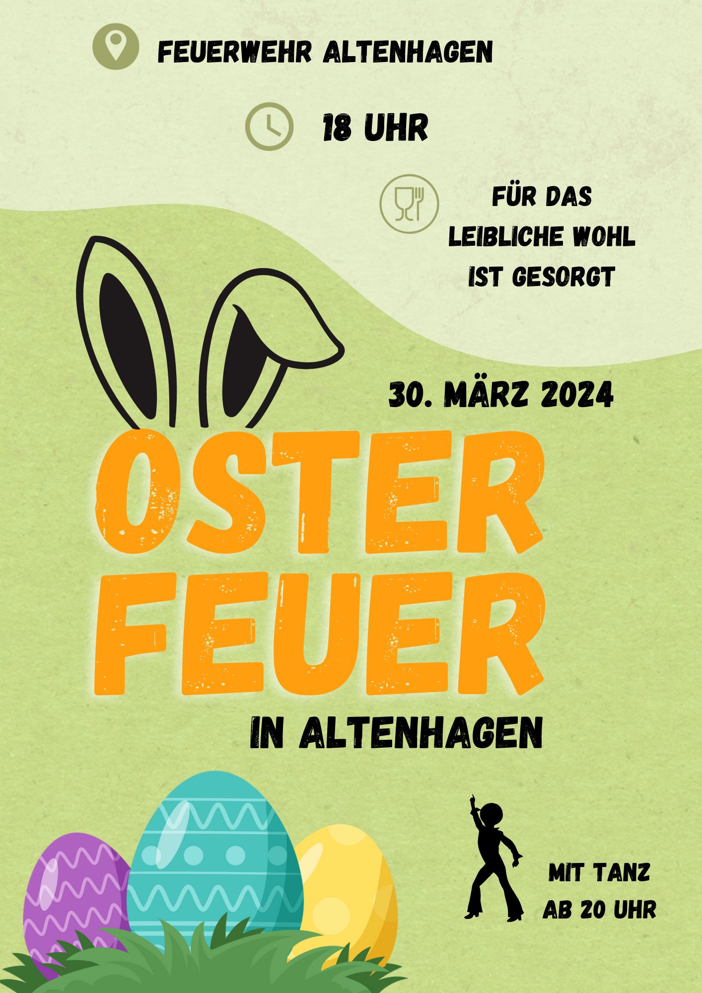 Osterfeuer FFW Altenhagen